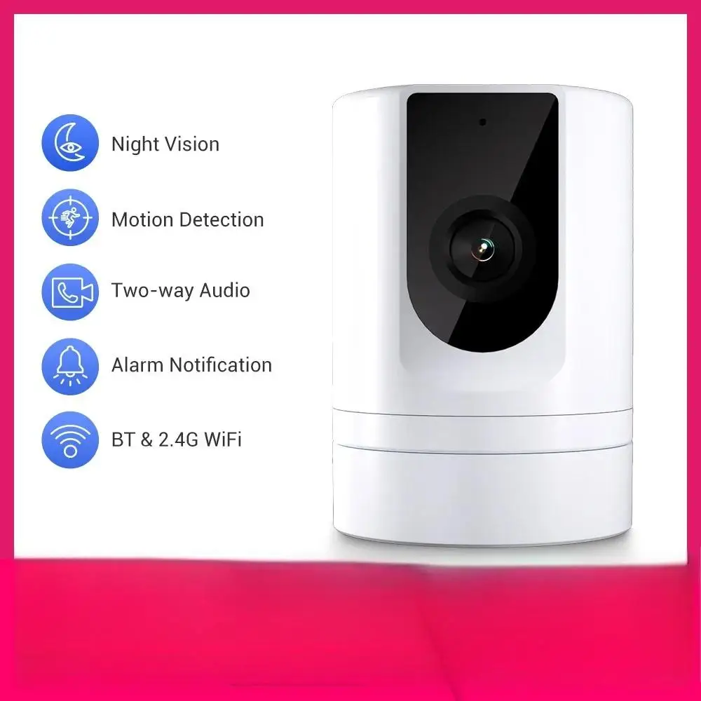 Ease Life App Security Baby Camera Indoor Home Security 2.4GHz 1080P Pet Dog Camera with Phone App 1005010141288369