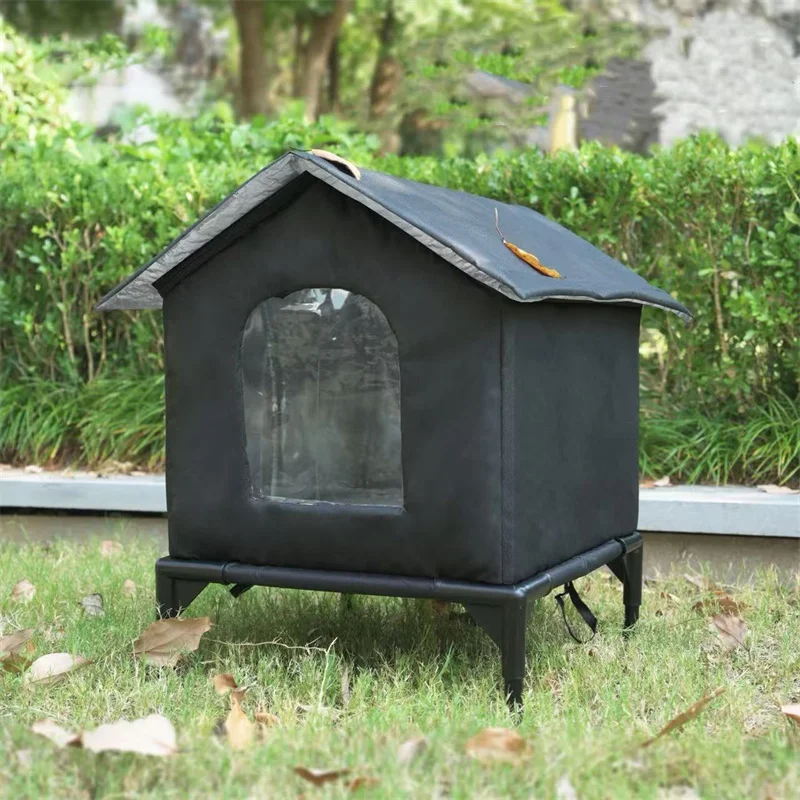 Stray Cat dog House Waterproof Outdoor Winter Warm Pet Cave Sleeping Beds Home Foldable Washable 1005010149932223