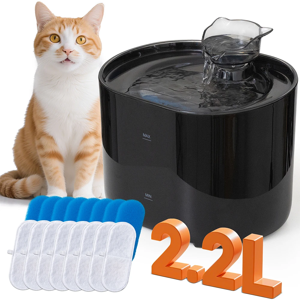 Cat Water Fountain Auto Recirculate Filtring Cats Dog Water Dispenser USB Electric Mute Pump Cat 1005010151676655