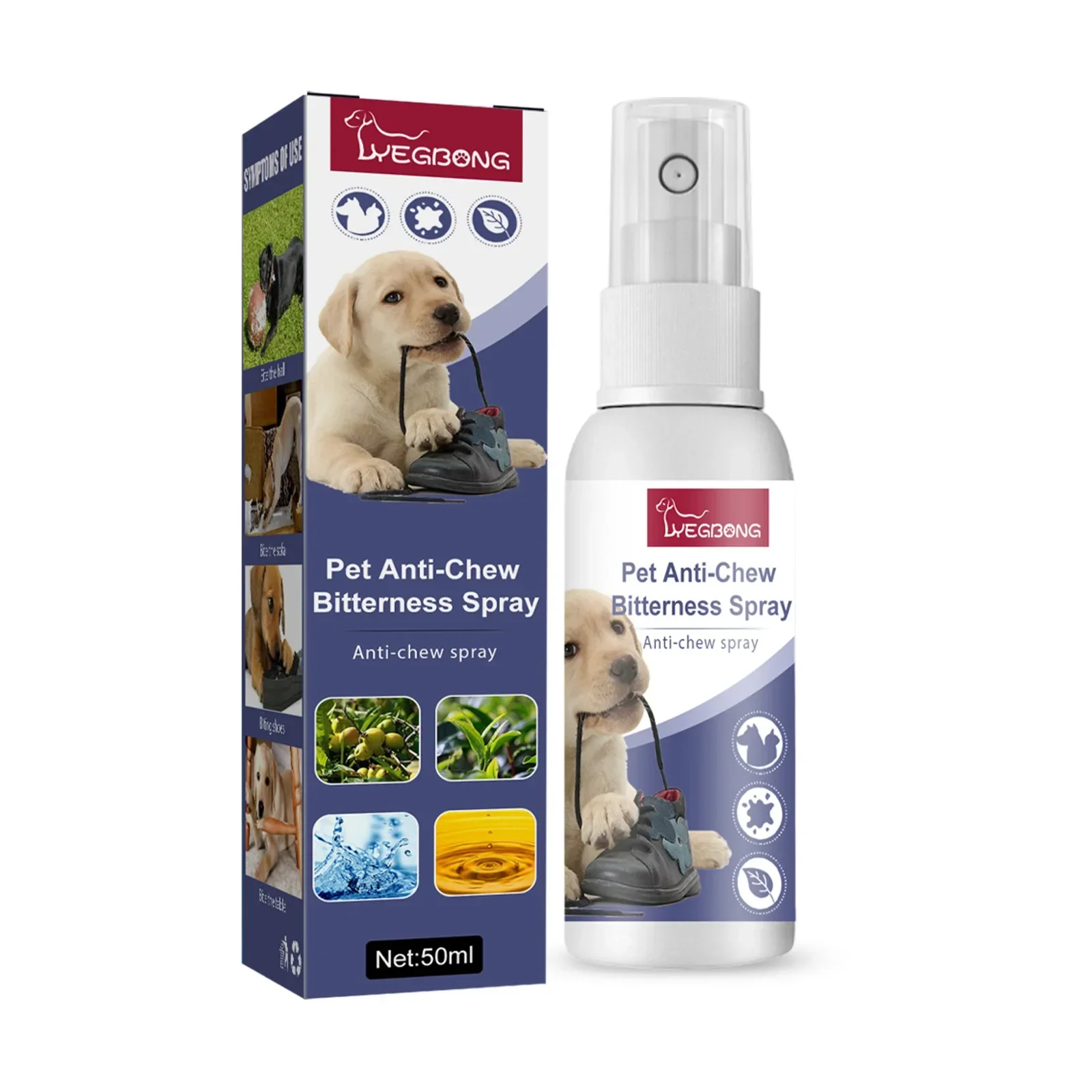Dog Bitter Spray Anti Chew Training Aid Stop Chewing Furniture Scratching Prevention No Bite Liquid 1005010153882673