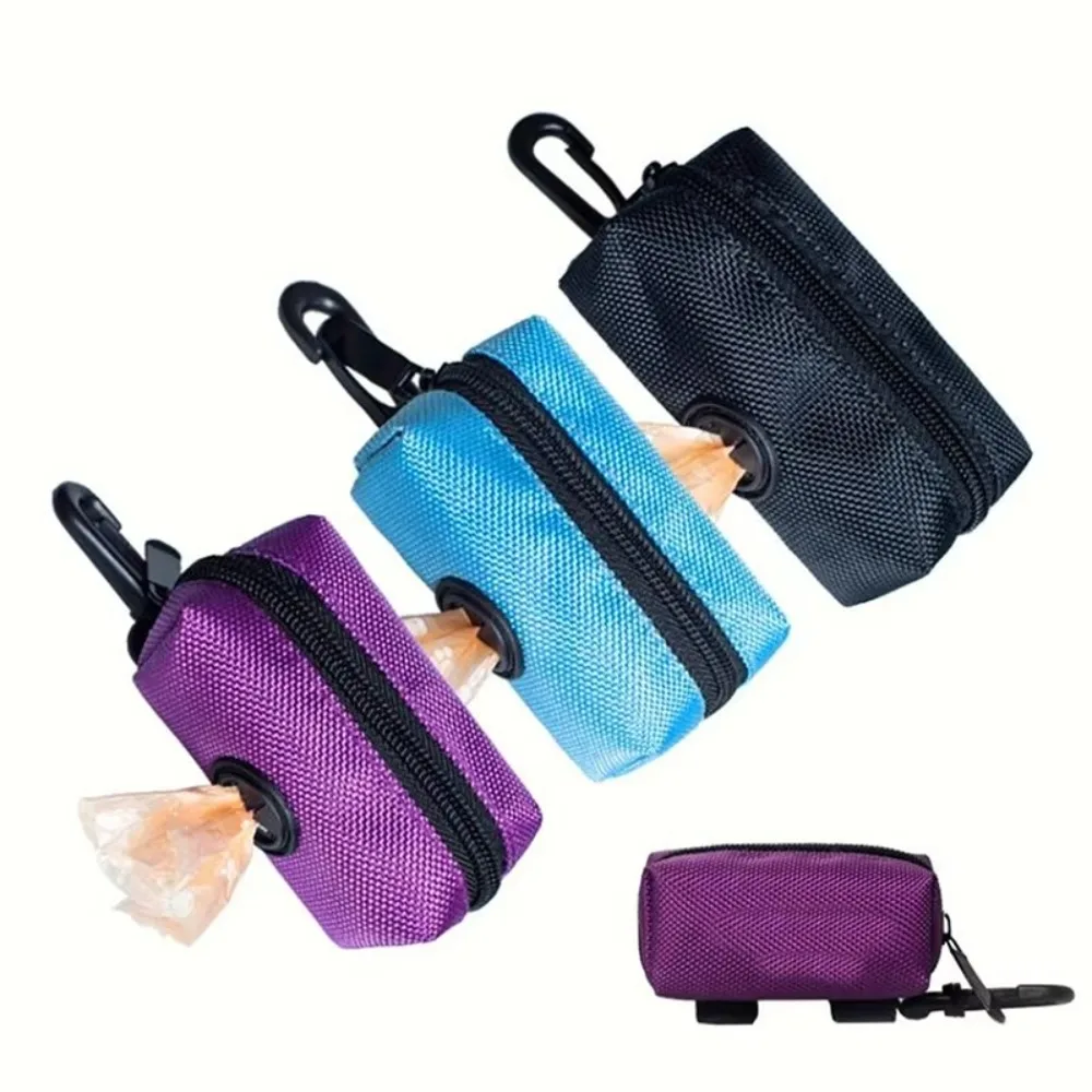 Portable Pet Waste Bag Dispenser Small Lightweight Doggie Poo Bag Holder with Hooks Garbage Trash 1005010169660292