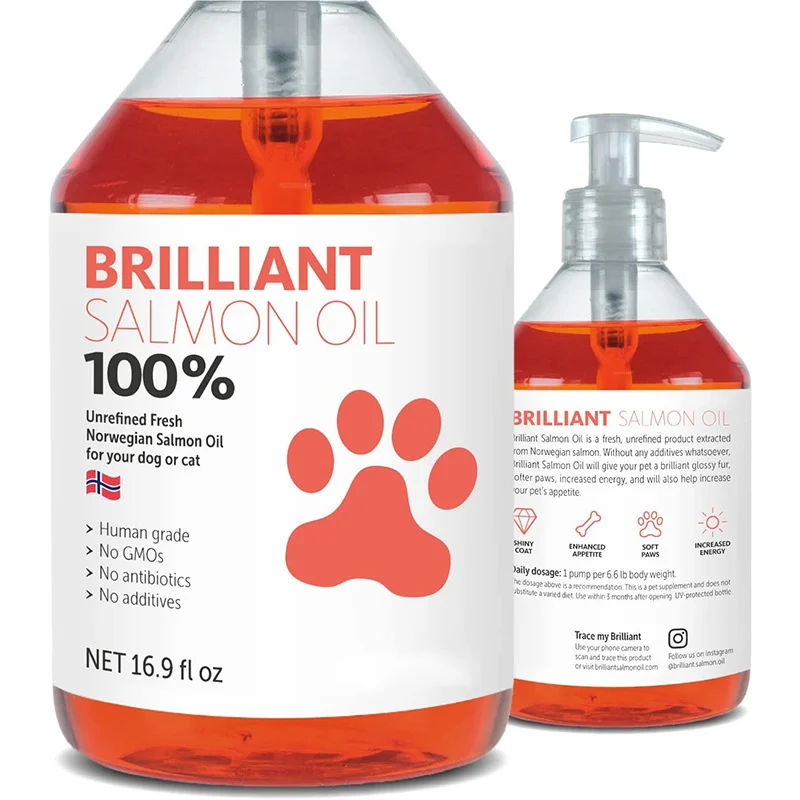 Salmon Fish Oil for Pets, 21 Omega Fatty Acids (200ml) 1005010177982810