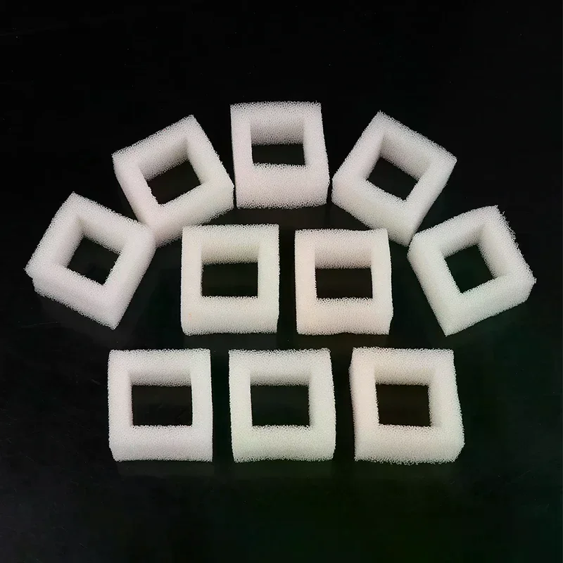 10Pcs Cat Water Fountain Water Pump Foam Filters Compatible With Square Dispensers Pre-Filtered For 1005010191935901