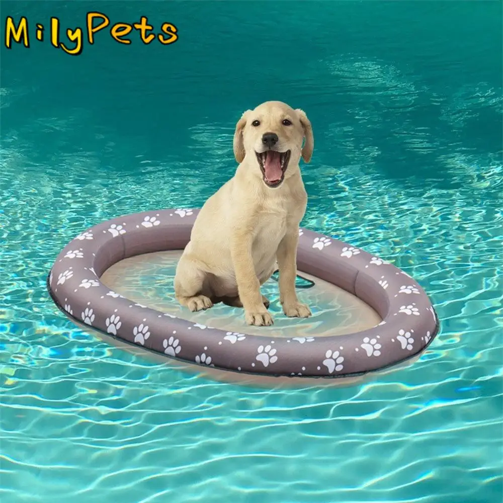 Water Toys Foldable Dog Swimming Float Soft PVC Pet Inflatable Raft Cooling Pet Dog Float Pool 1005010192863402