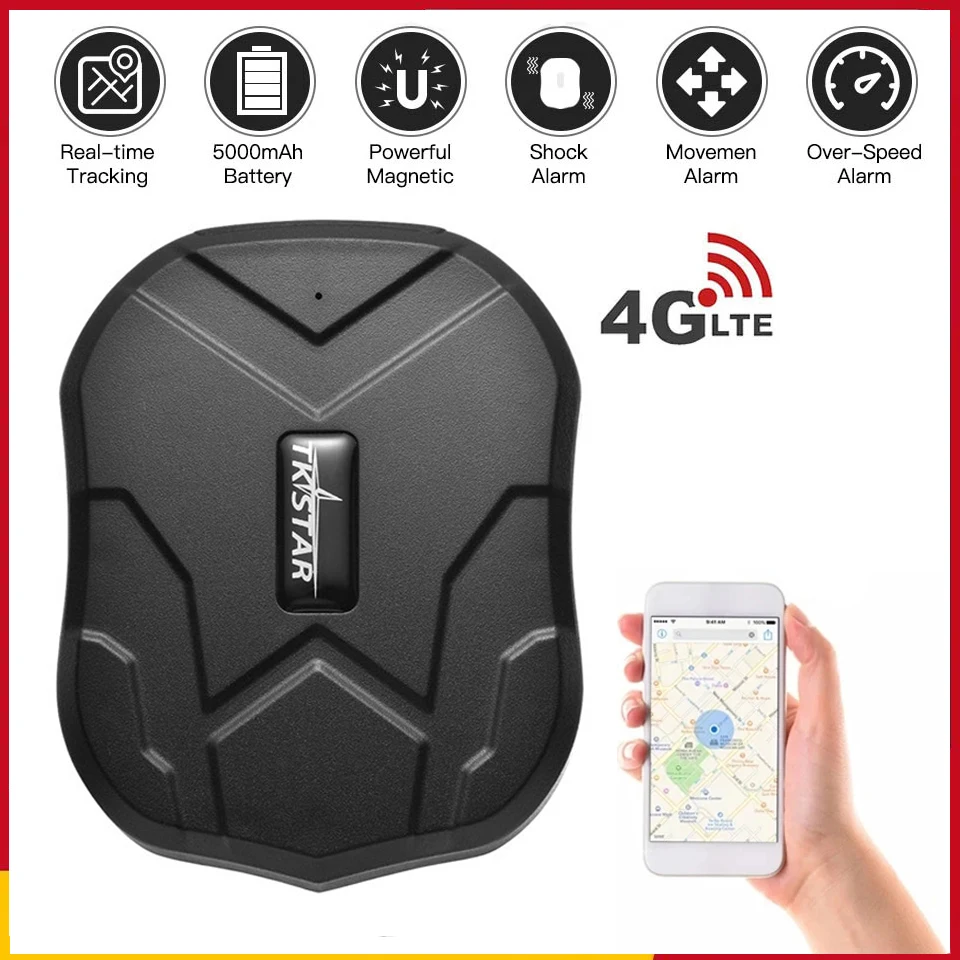 4G GPS Tracker Car TKSTAR TK905 2G Magnet 5000mAh Waterproof Vehicle TrackerLong Standby Battery 1005010193378125