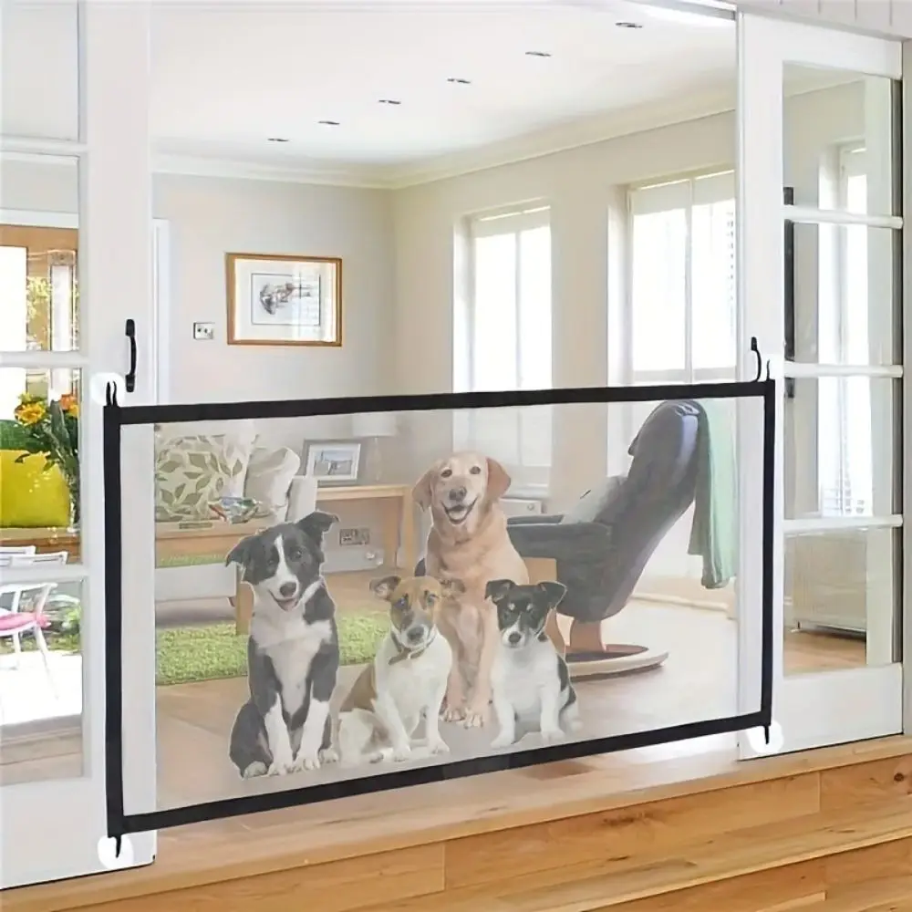 Guard Pet Dog Barrier Fences Folding Universal Pets Isolated Network with Hook Barrier Pet Safety 1005010195344592