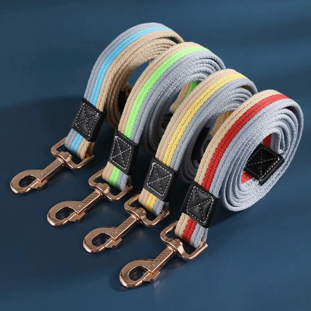 Strong Durable Nylon Large Dog Training Leash Traction Rope for Walking Lead Pet Puppy Small Medium 1005010195545541