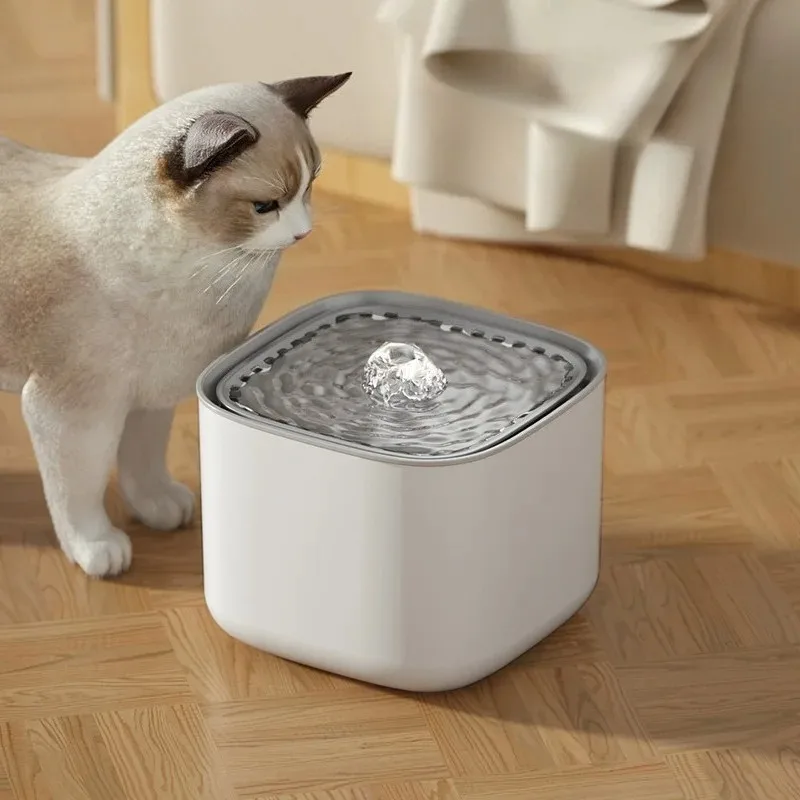 Cat Water Fountain Automatic Circulation Filter Large Capacity Filtration USB Electric Silent (1Pcs) 1005010202267218