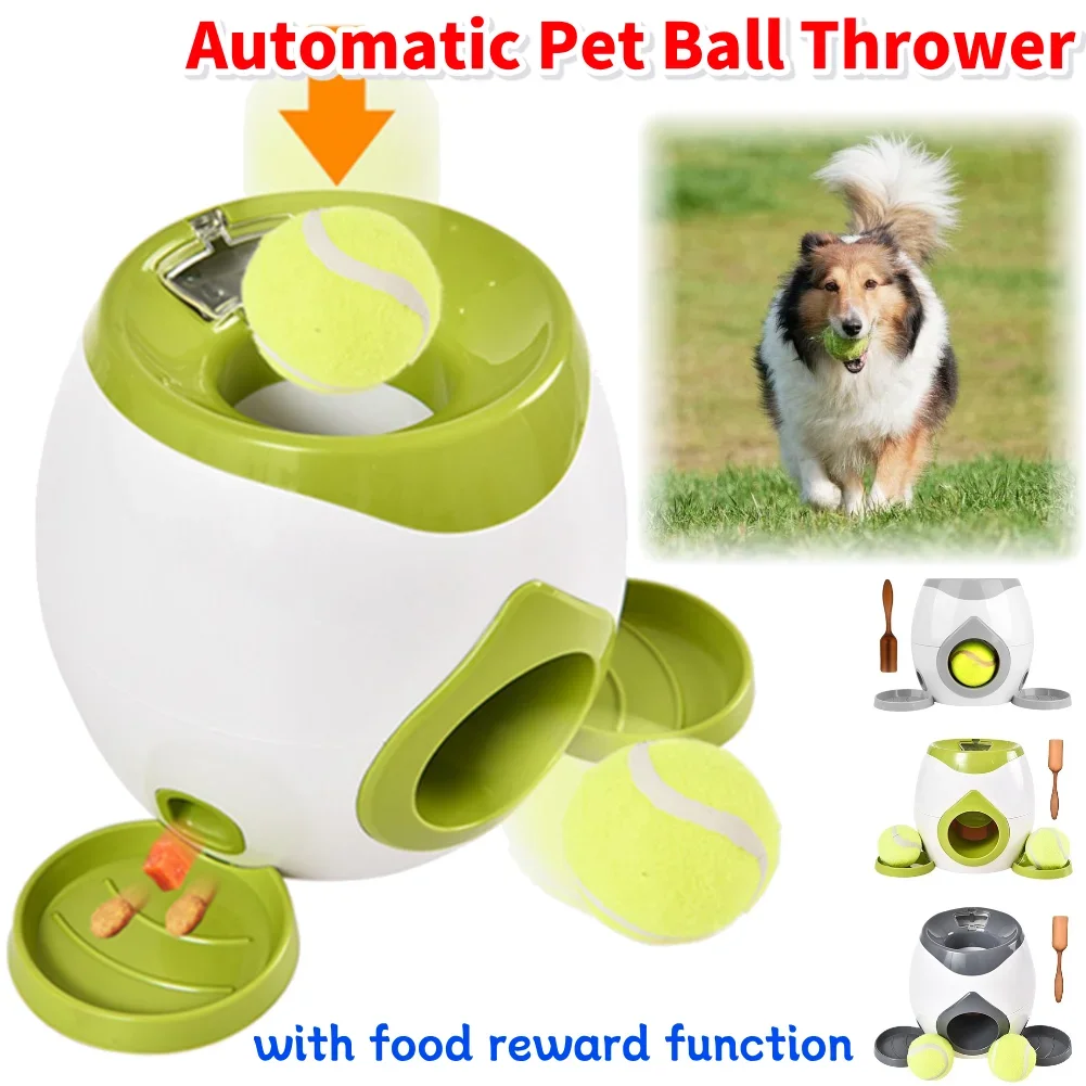 Automatic Dog Ball Launcher Dog Tennis Food Reward Machine Ball Machine Slow Feeder 1005010207004145