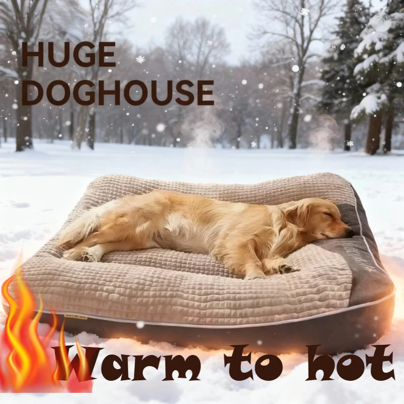 Winter Dogs Cats Bed Mat Large Dog Warm Pet Nest Kennel for Small Medium Puppy Kitten Plus Size 1005010209514787