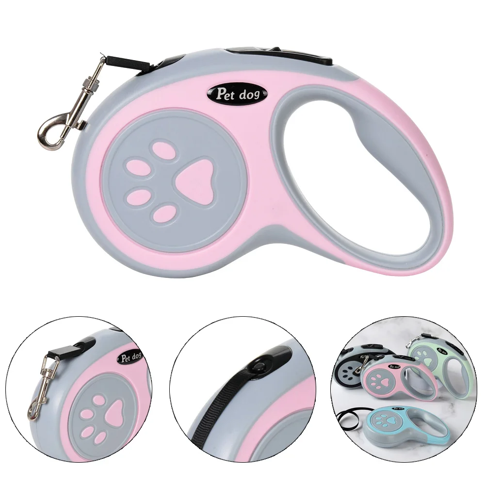Meters 5 Meters Nylon Pet Dog Leash for Small Medium Dogs Cat Outdoor Hiking Retractable Puppy 1005010210369868