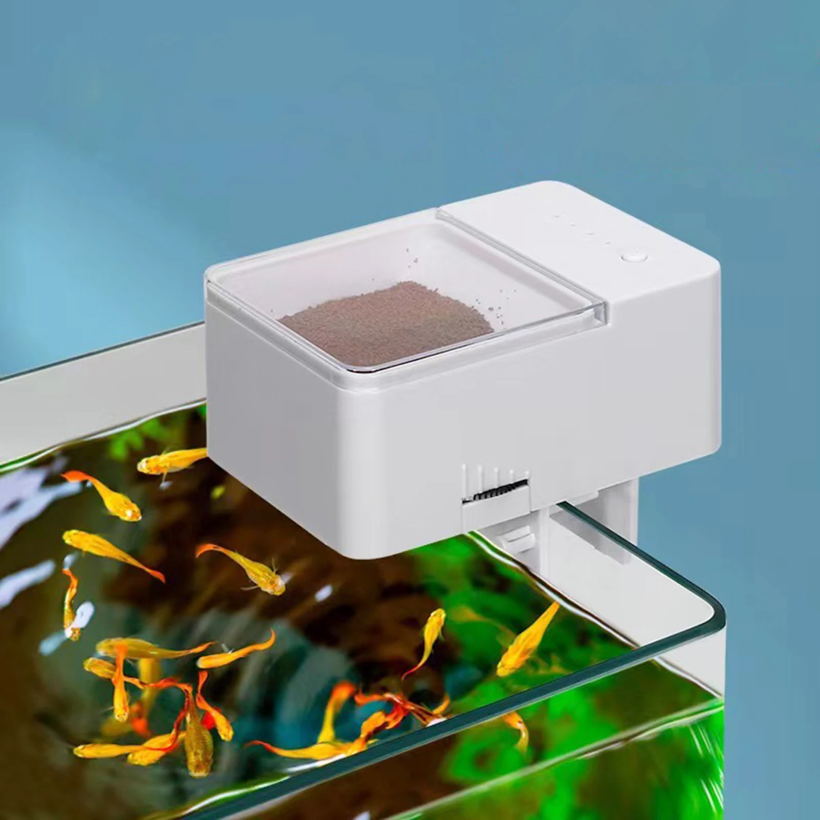 Automatic fish feeder/intelligent feeder, 4-speed timer, maximum support for 12MM fish food 1005010217589699