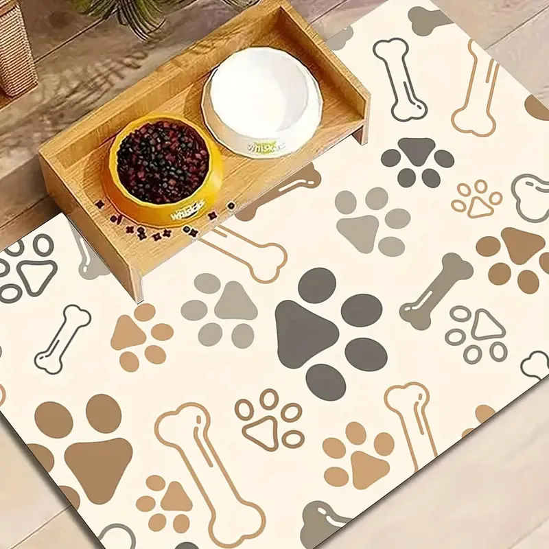 Winter Pet Supplies Mat Cat Dog Feeding Placemat for Food Water Bowl with Waterproof Quick-Drying 1005010220567674