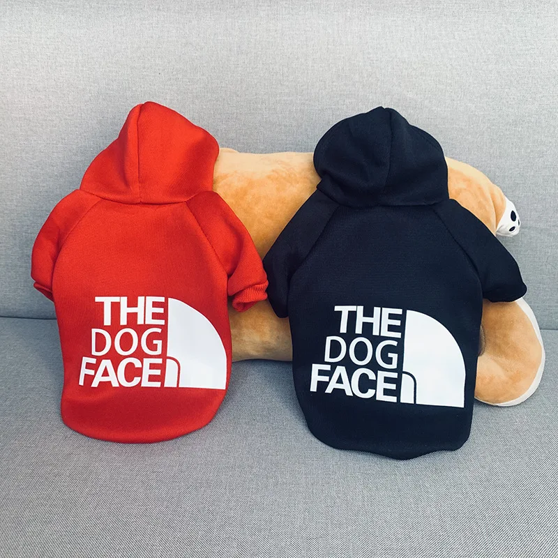 Dog Clothes Hoodies Fans Wind Coat Warm for Small Large Dogs Jacket Sweatshirt French Bulldog 1005010221635606