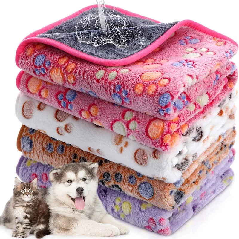 Pet Blanket Soft Fluffy Flannel Dog Sleeping Blanket Winter Warm Pet Mat Warm Comfortable Blanket 1005010222165400