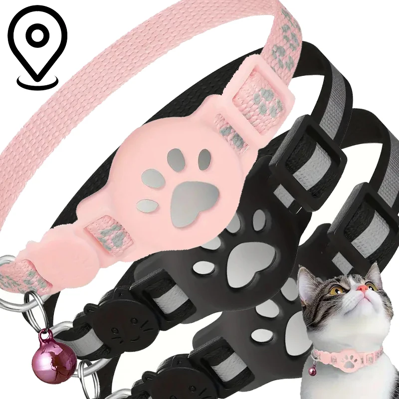 Multifunctional Pet Smart GPS Trackers Cat Dog Positioning Collar For IOS IPhone Anti Lost Necklace 1005010226348742