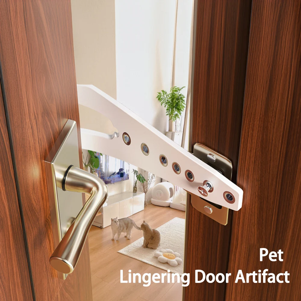 1pc Mini Plastic Cat Door Latch Holder Flexible Puppy Pet Lock Retainer Safe Flap Gate Stopper for 1005010226898590