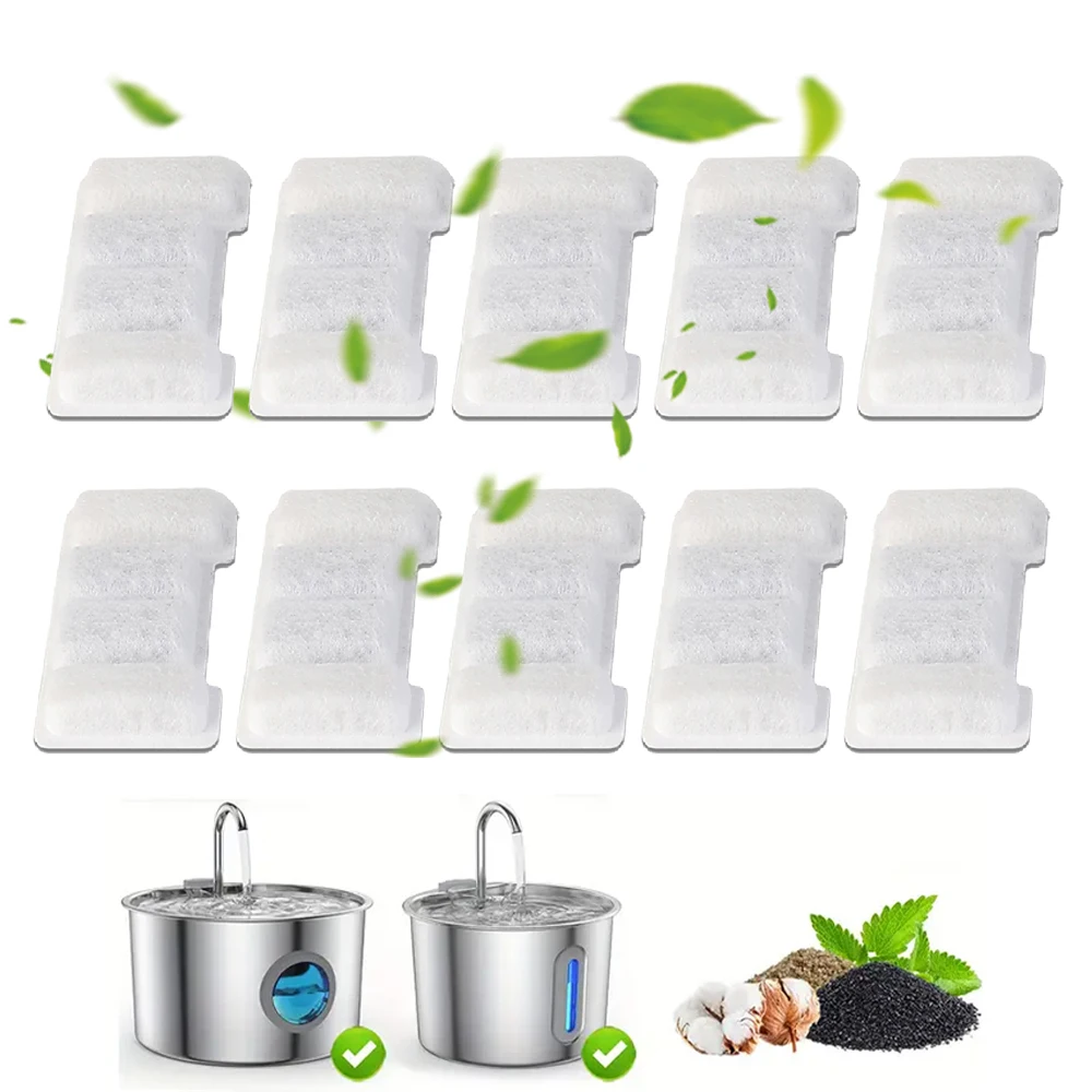 Cat Water Dispenser Filter Element Replacement Filters For Cat Dog Water Fountain Activated Carbon 1005010240761726