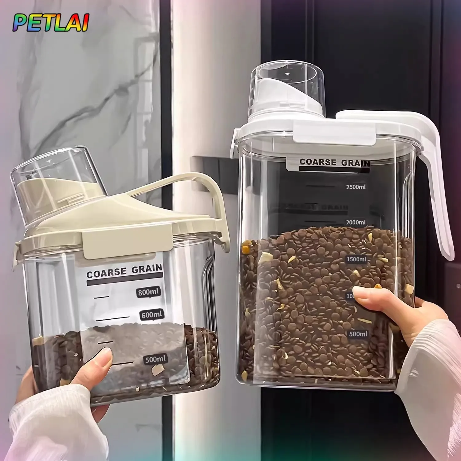 Cat Food Sealed Storage Tank Dog Food Storage Bottle Thickened Household Pest-Proof Bucket 1005010243303568
