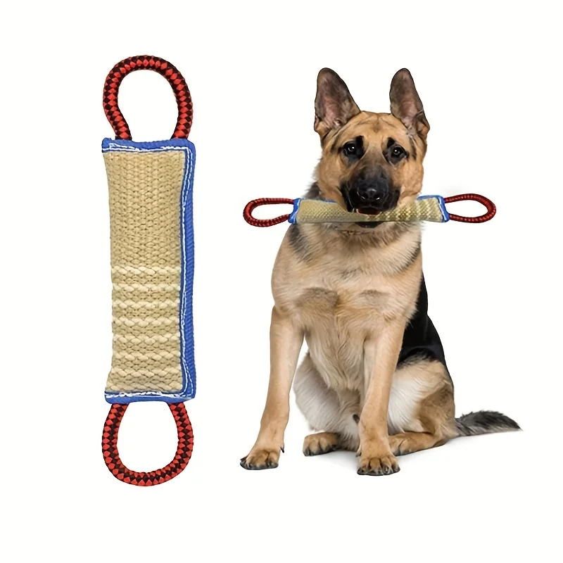 Durable Jute Dog Chew Sticks for German Shepherd Training Molar Pick up Toys Dog Chew Pillows for 1005010249769262