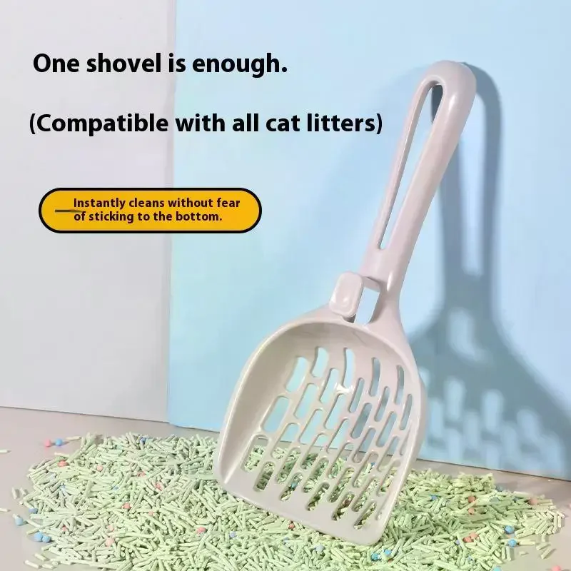 1PC Mesh Litter Scoop For Sifting Cat Litter Box Shovel Efficient Waste Cleaning Hanging Hook 1005010249852420