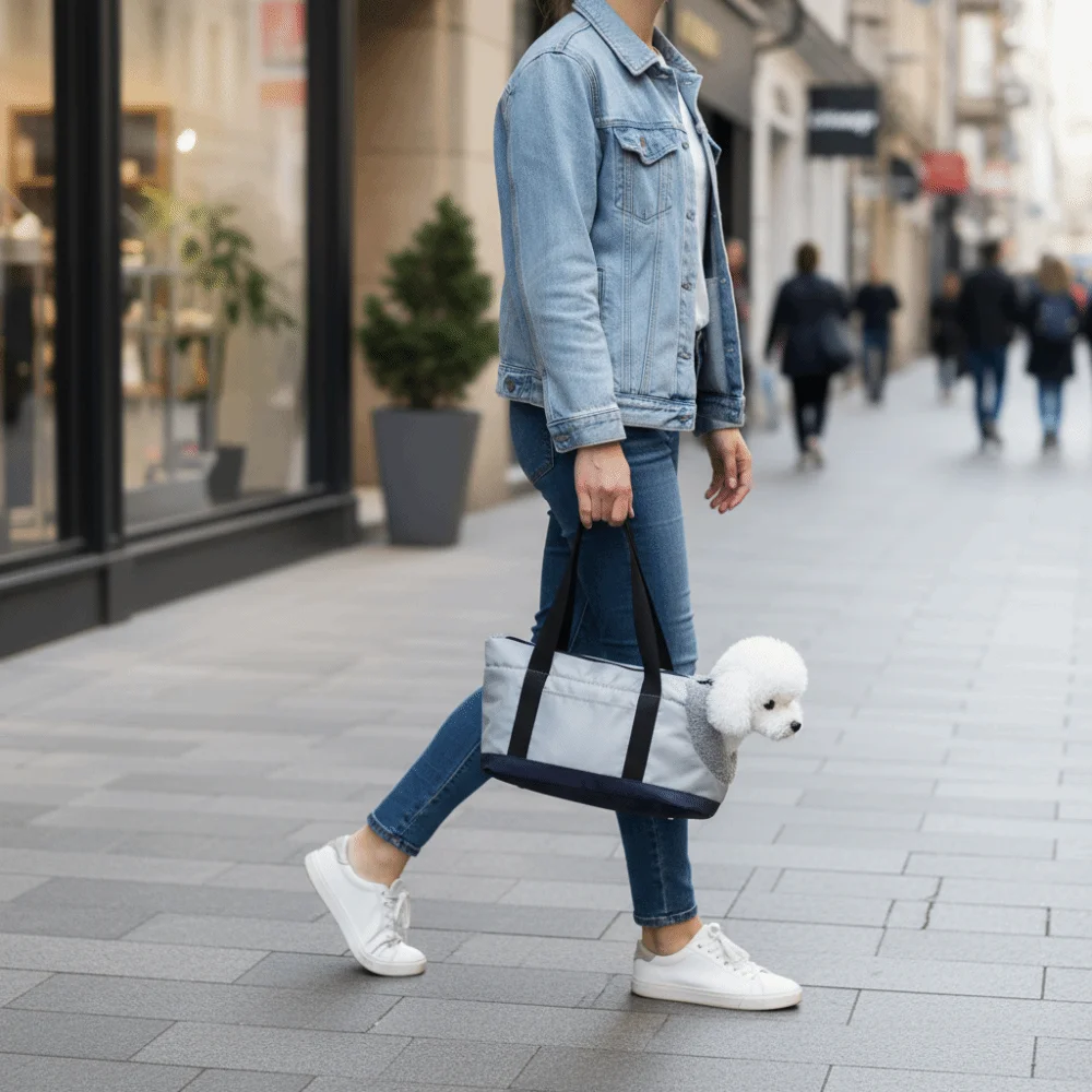Cat Shoulder Bags Warm Pet Carrier Bag Breathable Foldable Cat Sling Bag Waterproof Color Block Pet 1005010252031841