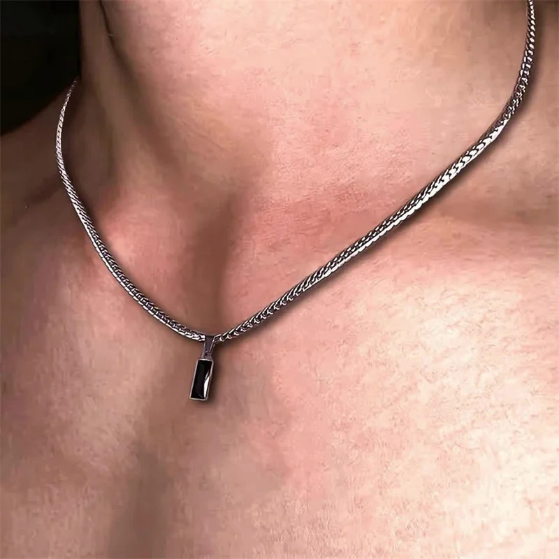 Small Dogtags Pendant Necklaces for Men Boys 1005010255083440