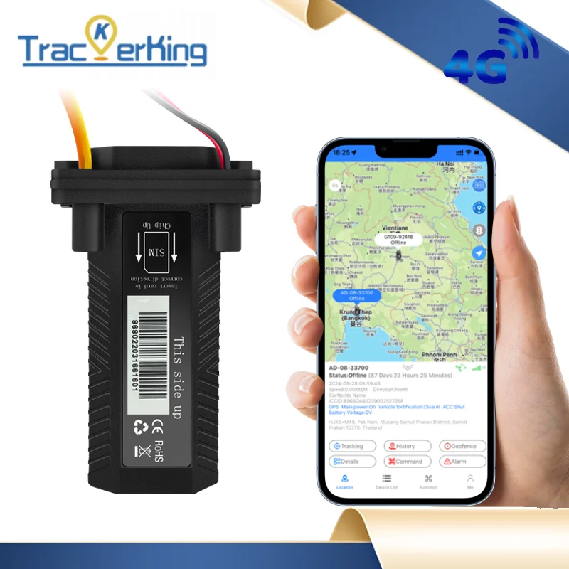GPS Tracker ST-901 Vehicle Tracking Device Trackerking Waterproof Motorcycle Car GPS GSM SMS with 1005010262085166