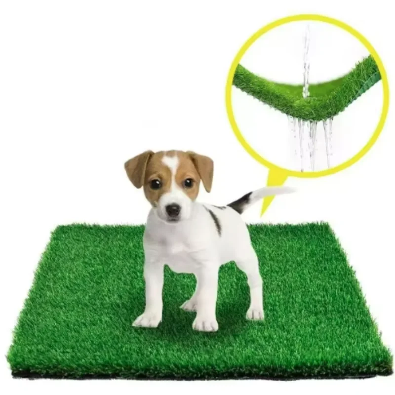 Green Artificial Turf Simulation Lawn Mat for Pets Portable Waterproof Dog Urinating Indoor 1005010266256616