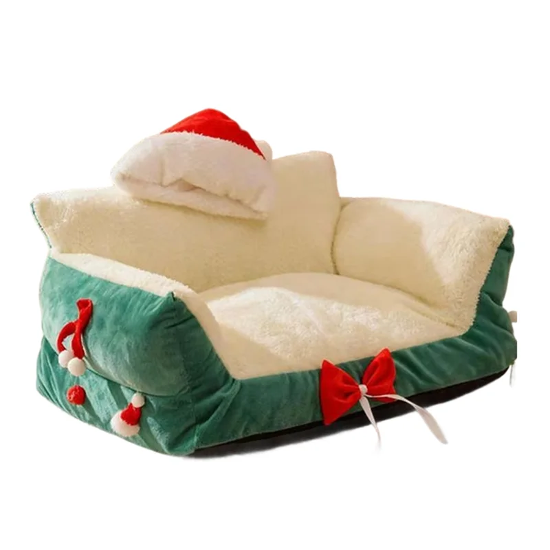 AA81-Small Cat Bed Washable Non-Slip Winter Nest Pet Supplies Cozypet Nest For Animal Indoor Living 1005010274281459