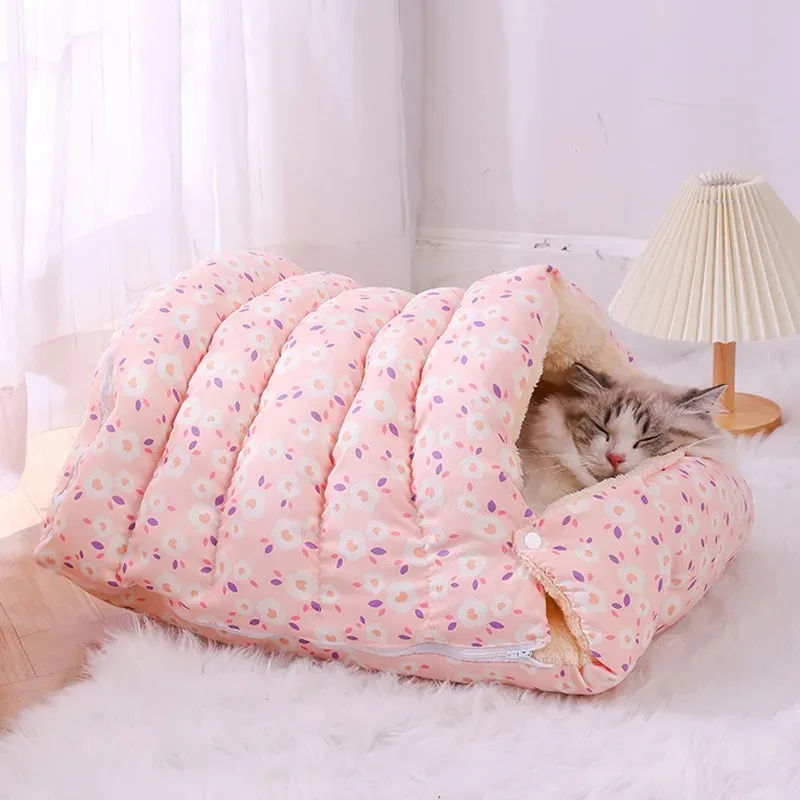 Cats Beds Warm Winter Pet Supplies Accessories Bed Products Goods Houses and Habitats Cushions 1005010277709594