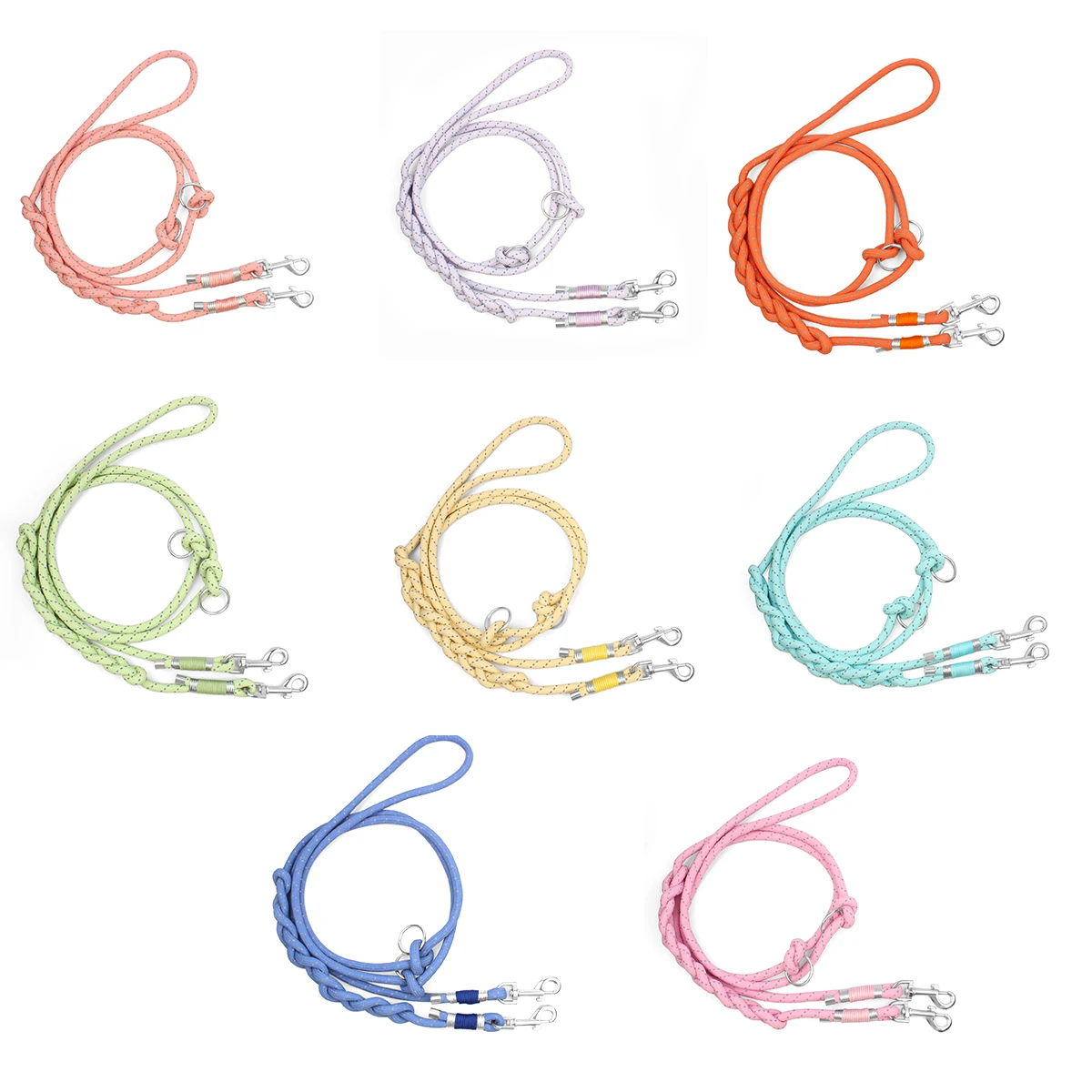 Reflective Dog Leashes For Walking Dogs Jogging Running Sports Hand Free Adjustable Waist Belt And 1005010288578856