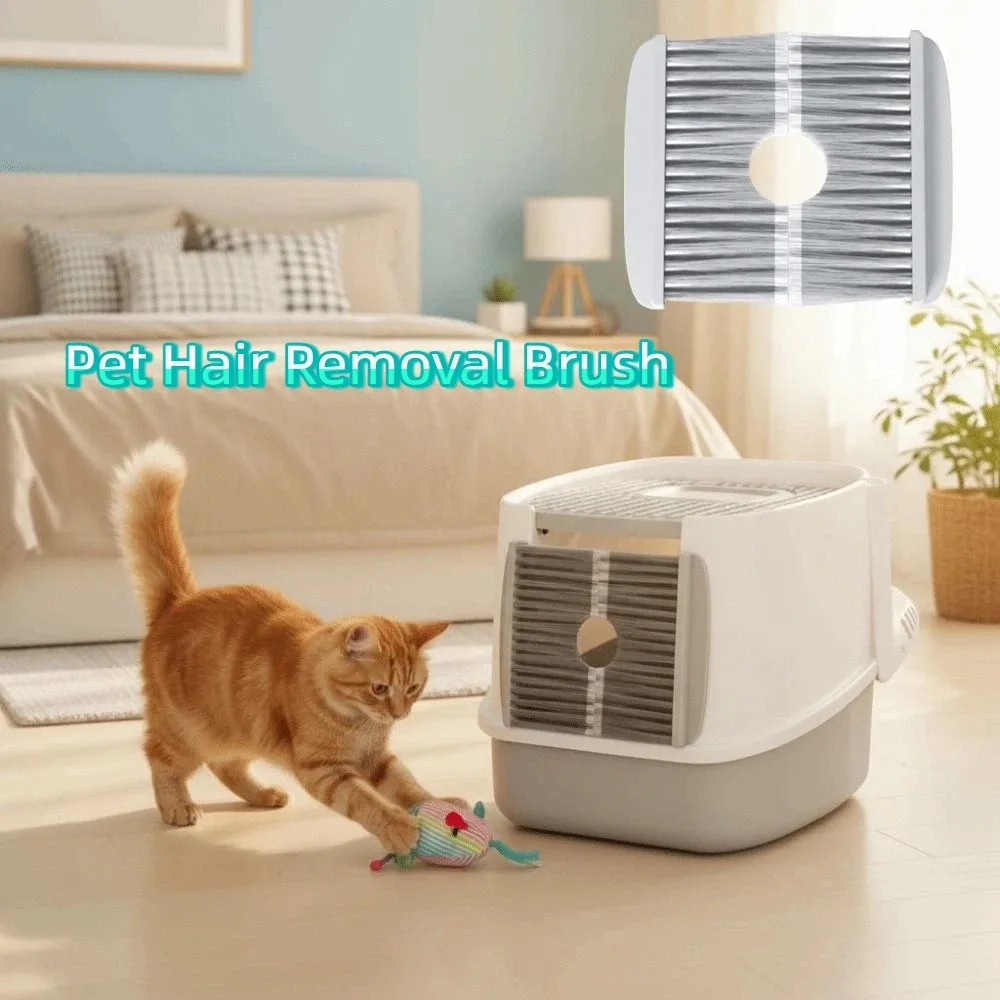 Effective Cat Floating Hair Door Professional Self-adhesive Pet Hair Removal Brush Multifunctional 1005010299438122
