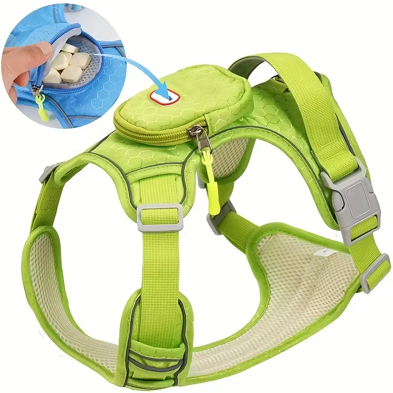 Dog Harness with Backpack Attachment, Breathable Comfort Fit, No-Pull Design 1005010302561178