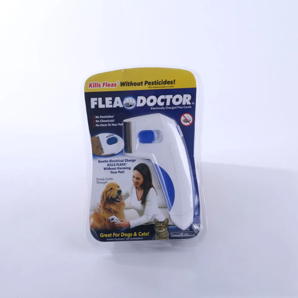 Pet Flea Cleaner, Electric Lice Cleaner, Pet Cleaning Supplies, Suitable for Dogs and Cats 1005010312550814