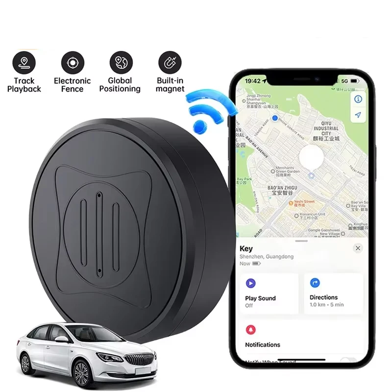GPS Tracker Strong Magnetic Car Anti-Lost Device Pet Kids Bag for IOS Android Smart Finder Locator 1005010314240295