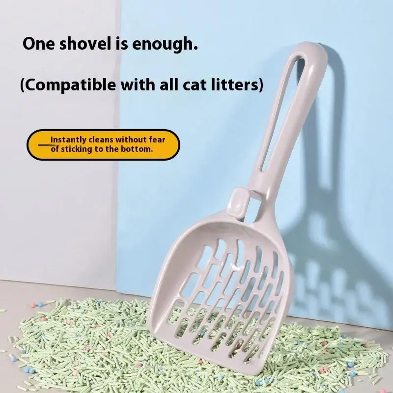 Mesh Litter Scoop for Sifting Cat Litter Box Shovel Efficient Waste Cleaning Hanging Hook (1PC) 1005010317548750