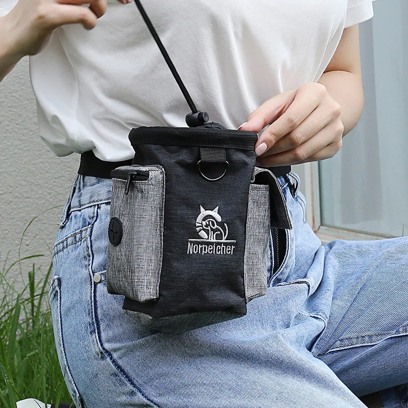 Pet Training Fanny Pack Walking Dog Tool Artifact Snack Bag Reward Food Carry-On 1005010322321531