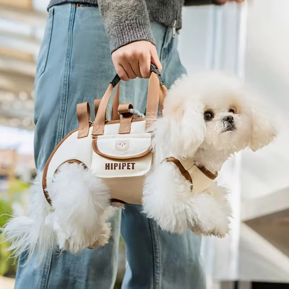 Cute Dog Backpack Carrier, Ideal for Small to Medium Pets, Ideal for Travel, Daily Use, Walking 1005010323589867