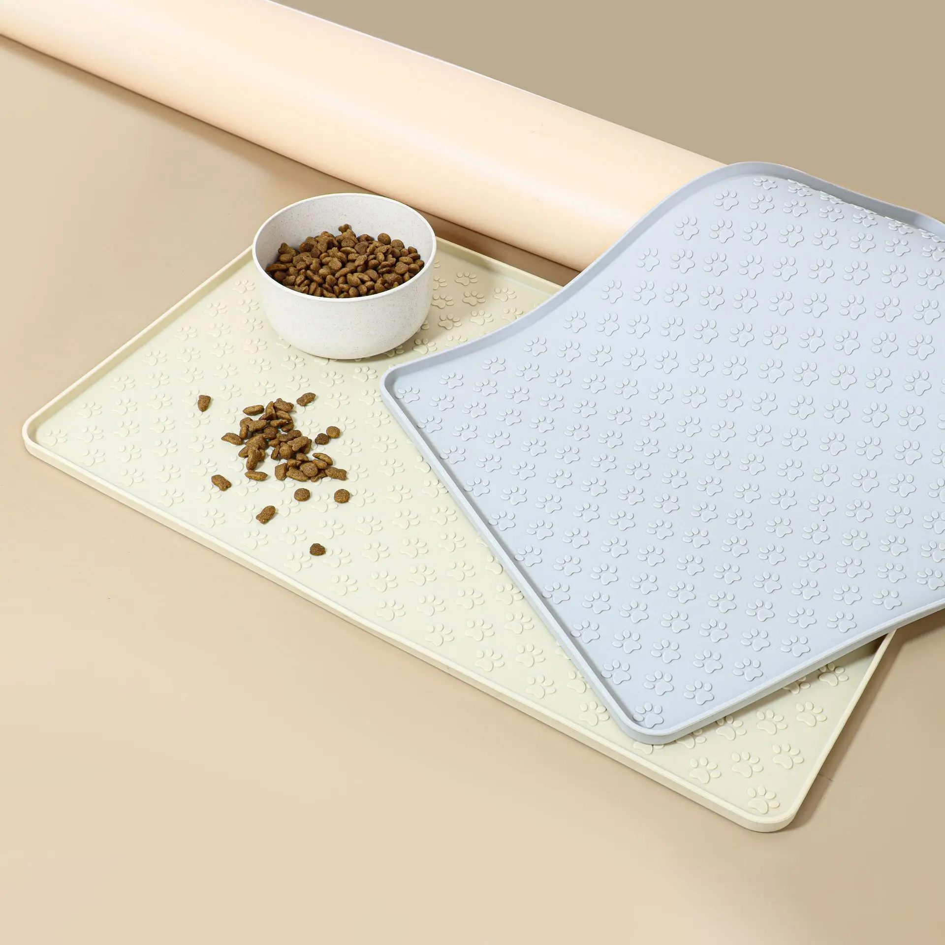 Pet Dog Feeding Mat, Made of Silicone Material, Easy to Clean 1005010328052655