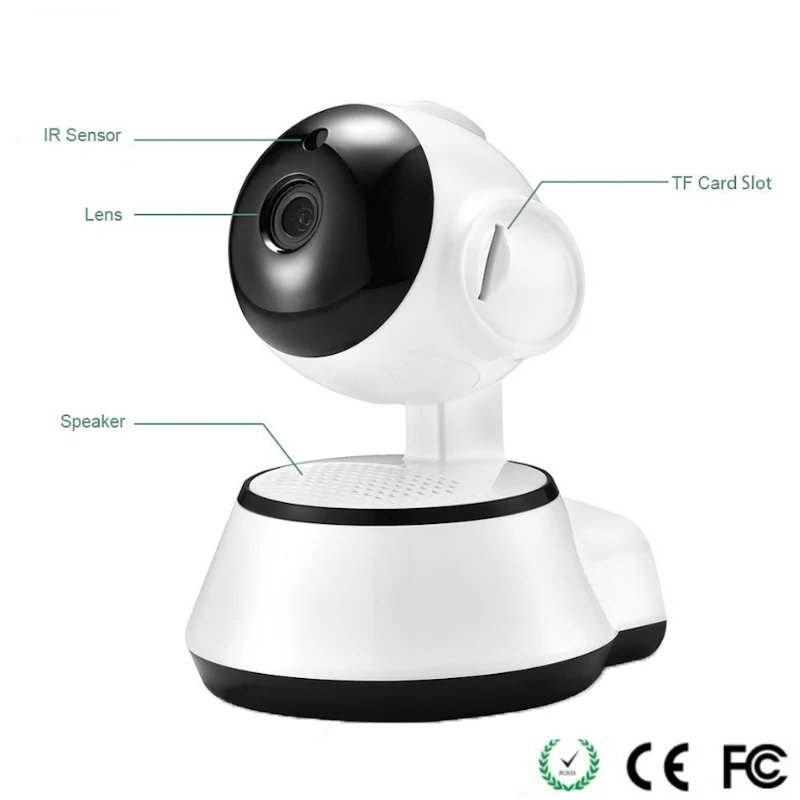 2K Indoor Pet Camera with Night Vision WiFi Home Security Monitor for Dogs Cats Works with Voice 1005010329037658