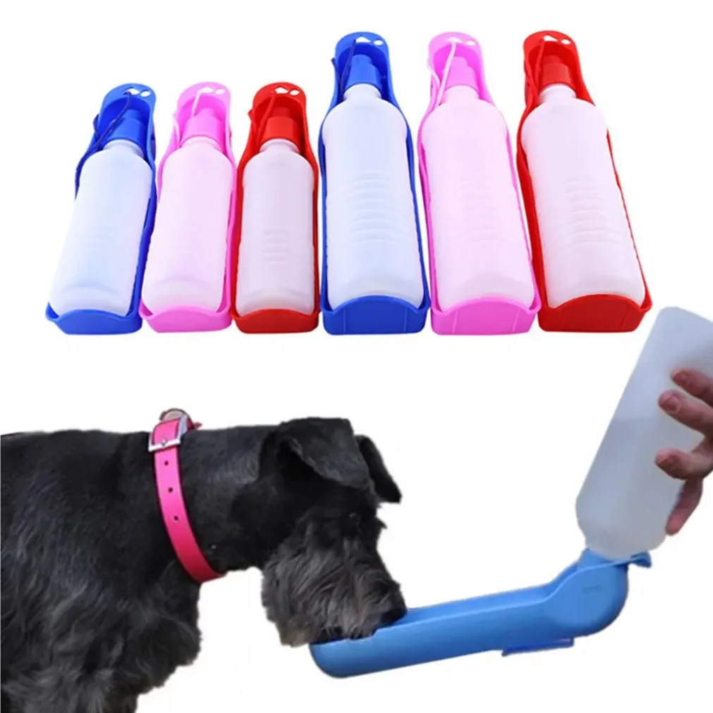 Portable Pet Dog Water Bottle Travel Cup Outdoor Feeder Dispenser Drinking Bowl Pet Supply For 1005010331920088