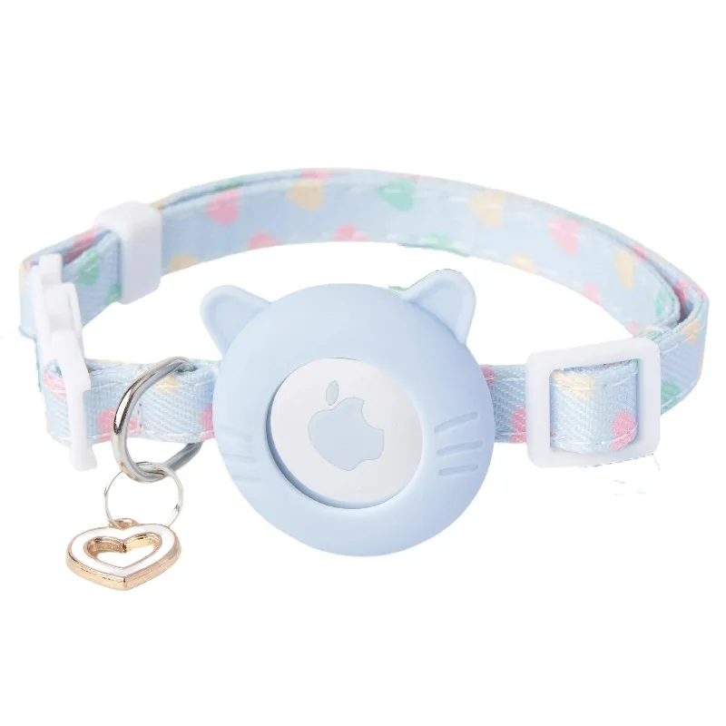Adjustable AirTag Cat Collar, Pet Tracker Collar for AirTag, Breakaway Collar with AirTag Case 1005010335510682