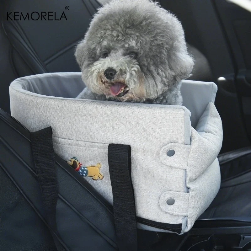 Pet Booster Seat for Cars-Portable Car Seat Cushion for Cats and Dogs Dog Car Carrier with Safety 1005010340348522