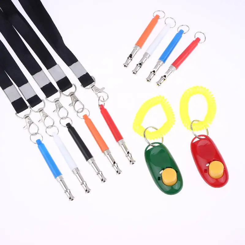 1Pcs Pet Discipline Utility Adjustable Dog Training Whistle with Strap, Silent Barking Stopper 1005010343364181