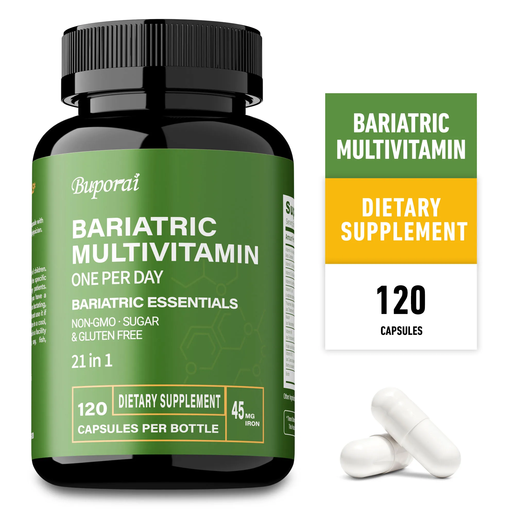 Bariatric Multivitamin Supplement, Helps Improve Joint Flexibility, Maintaining Energy Levels 1005010346966645