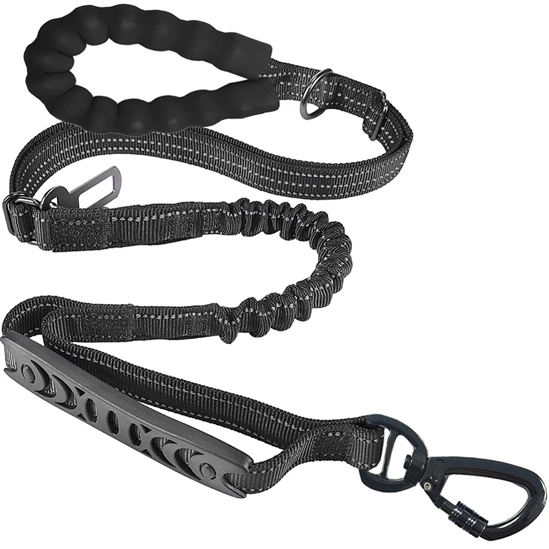 Reflective Anti-Stretch Leash for Medium and Large Dogs, with Carabiner 1005010347194326