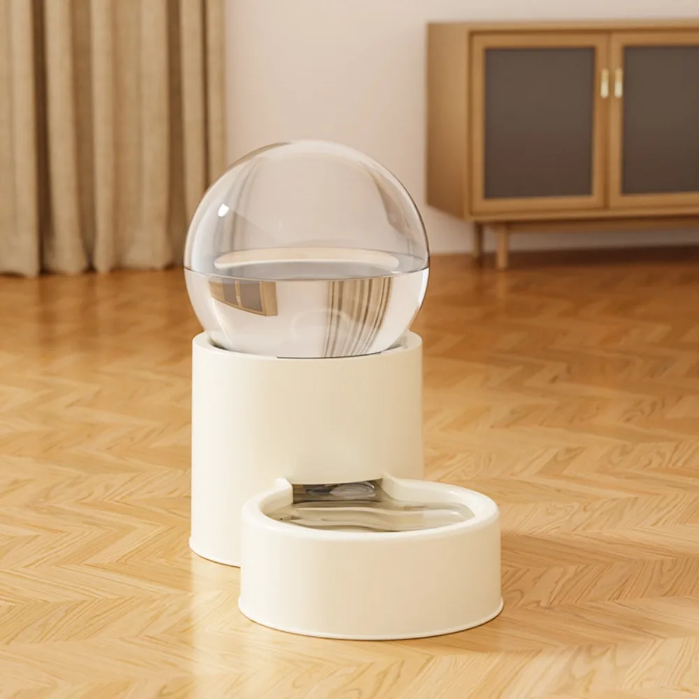 Large Capacity Automatic Pet Feeder Neck Protection Leakproof Dog Water Dispenser Detachable Visual 1005010357343936