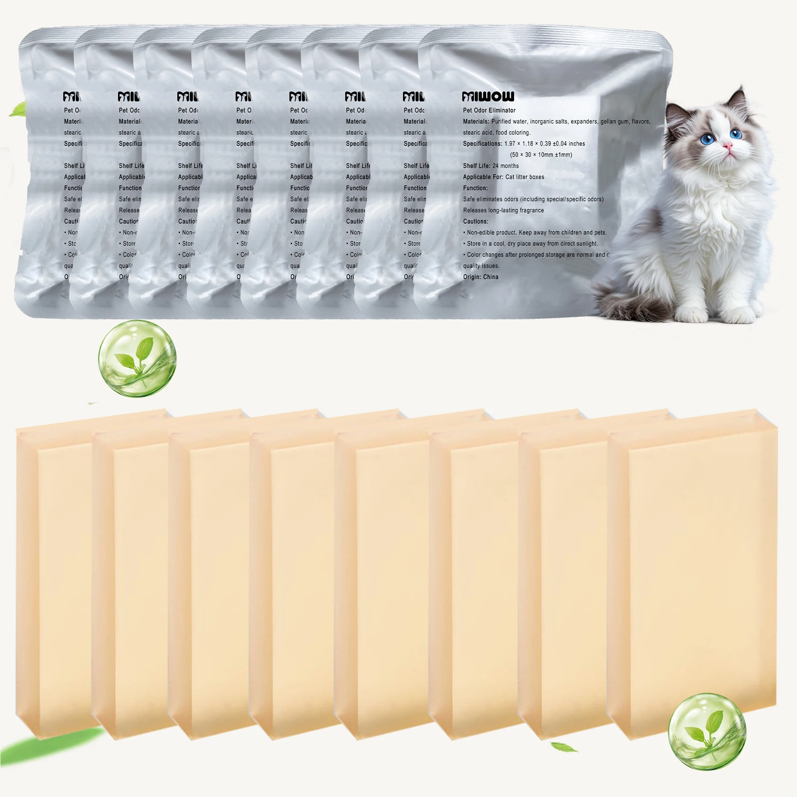 Cat Litter Deodorizer Replacement for PETKIT/Meowant/UBPET Self-Cleaning Cat Litter Box SC01/SC02 1005010382099224