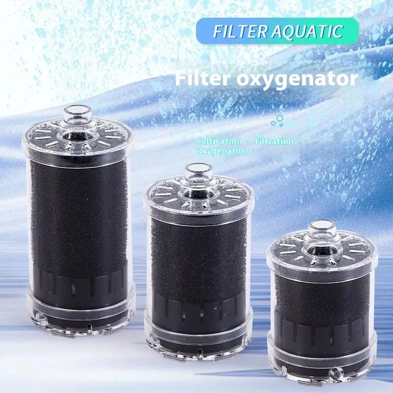 Aquarium Filter Fish Tank Shrimp Pond Air Pump Small Biochemical Sponge Cotton Filter Bio Aquarium 1005010390917595